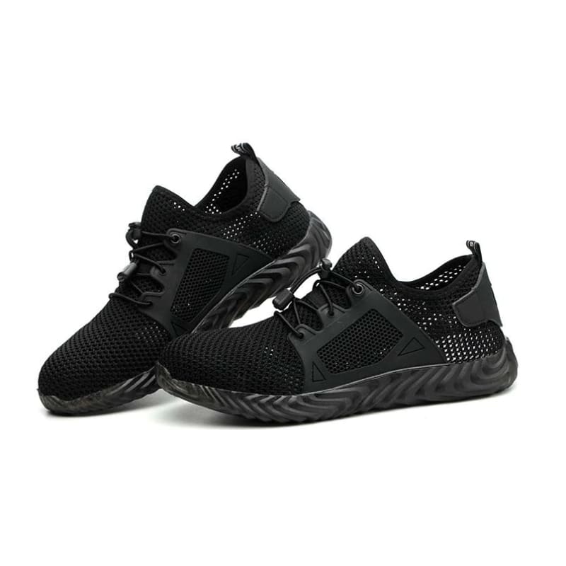 Skyddande sneakers med stålhätta