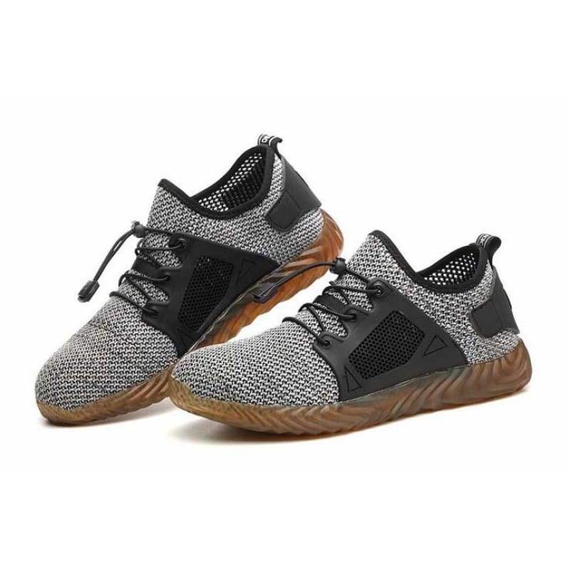 Skyddande sneakers med stålhätta
