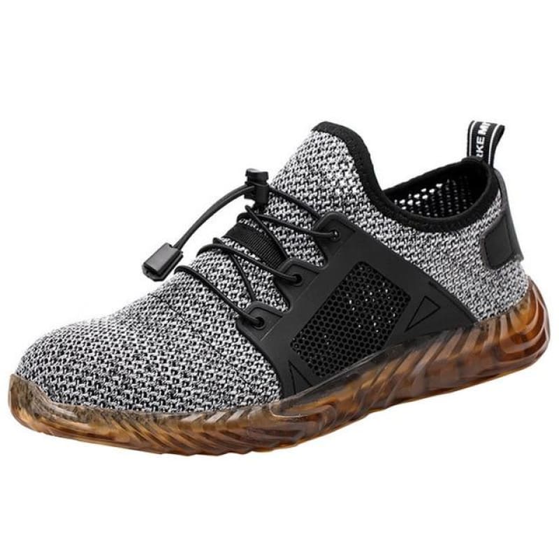 Skyddande sneakers med stålhätta