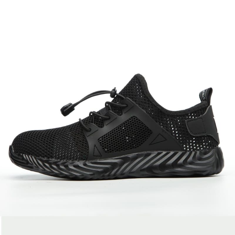 Skyddande sneakers med stålhätta